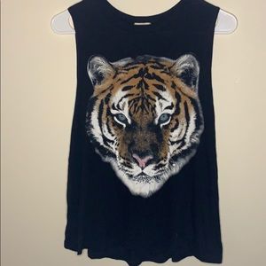 Black fashion Tank top
